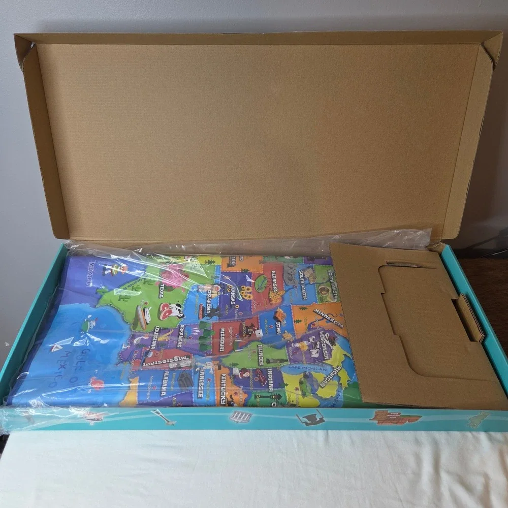 Best Learning My USA Interactive Map i-Poster Talking Educational Wall Toy 4227